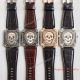 Highest Swiss Replica Bell and Ross Aviation BR 01 Burning Skull 46mm Rose Gold Watches (8)_th.jpg